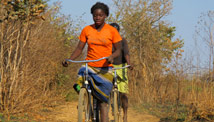 Bike lifeline in rural Zambia
