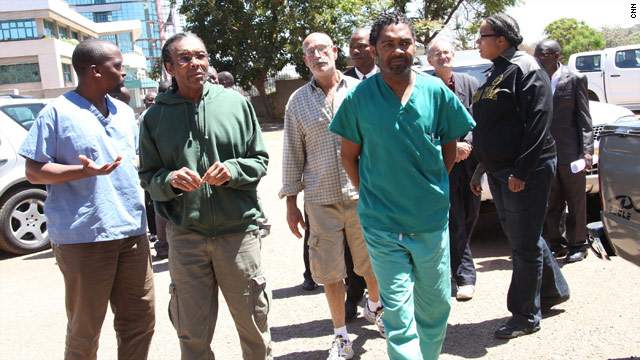 Six medical workers, including four Americans, appeared in
court in Zimbabwe on Monday, September 20.