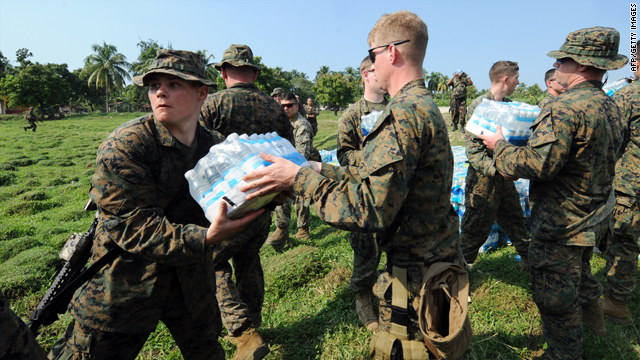 marines in haiti