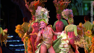 The gambling is gone, but cabaret singers and scantily dressed dancers still are big draws at the Tropicana.