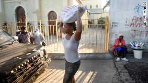 As of Thursday, 16 fixed food distribution sites coordinated by the U.N. are operating.