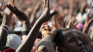 people praying