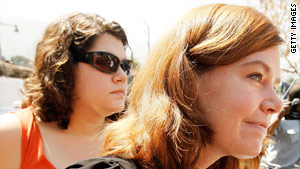 Charisa Coulter, left, and Laura Silsby, who have been detained in Haiti, could be set free this week.