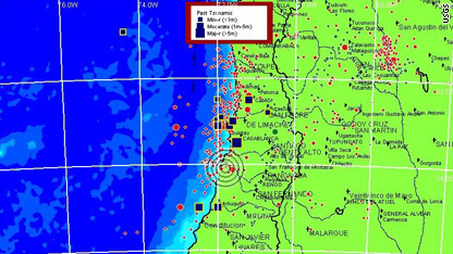 Chile struck by trio of quakes 
