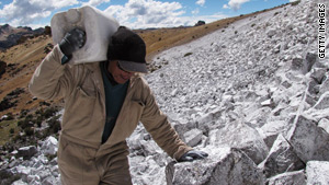 Can painting mountains restore a glacier? 