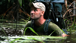 Two-year walk along Amazon River
