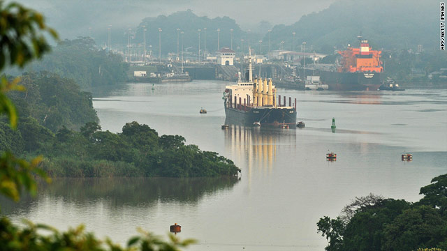 The United States and China are the top users of the Panama Canal, according to the CIA Factbook.