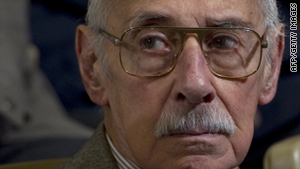 Jorge Rafael Videla on trial in Cordoba, Argentina, on July 22, 2010.