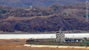 The DMZ between North, left, and South Korea remains one of the world's most militarized.