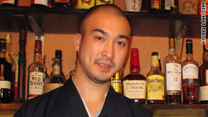 Monk Zenshin serves up cocktails with Buddhism at the "Monk Bar."