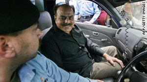 A file photo of Retired General Hamid Gul in Islamabad dated November 4, 2007.