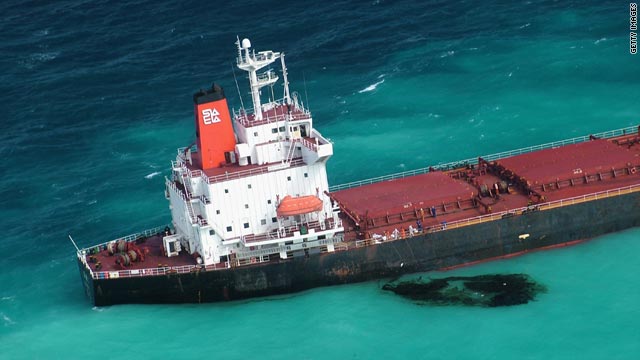 The Shen Neng 1 was more than 27 kilometers off course.