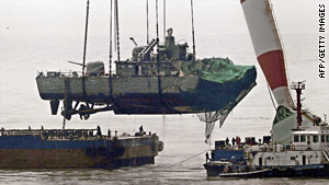 Forty-six sailors died when the South Korean vessel sank on March 26.