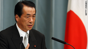 Naoto Kan promised transparent government and pledged improved  policies to boost jobs and reinvigorate society.