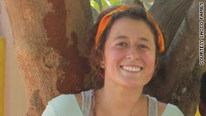 Aubrey Sacco was last seen at a hotel in Nepal's Langtang National Park on April 22.
