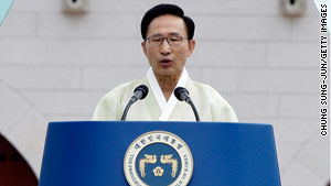 South Korean President Lee Myung-bak has proposed a plan to unify the two countries, despite threats from North Korea.