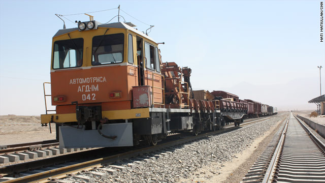 After nearly a century, a modern Afghan railroad is under construction