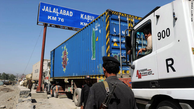 The main land route for NATO supplies into Afghanistan from Pakistan has been blocked.