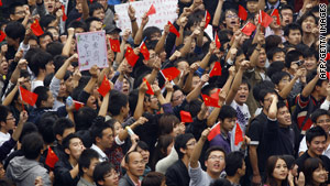 The dispute over the islands has resulted in widespread protests in both China and Japan.