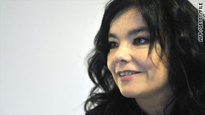 Atheist Ireland has published "blasphemous" quotations from Bjork, pictured, Mark Twain and Salman Rushdie.