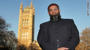 Anjem Choudary signs himself "UK Head of Al-Muhajiroun," a banned British group.
