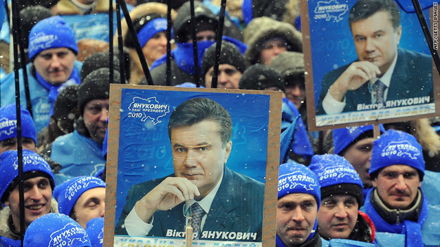 Victor Yanukovich says Prime Minister Yulia Tymoshenko should accept defeat.