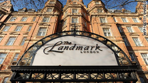 Police say a body was found in the Landmark hotel next to London's Marylebone station.