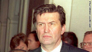 Ejup Ganic, pictured in 1993, was regarded by many as a relatively moderate Bosnian leader.