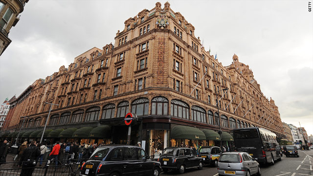 Harrods began as a small store in 1849 in London to capitalize on trade from the upcoming Great Exhibition in nearby Hyde Park.