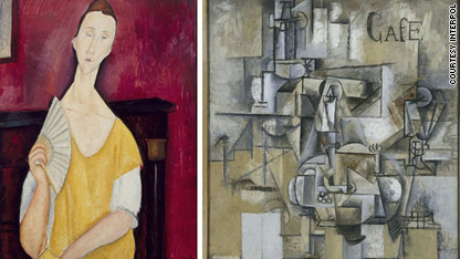 Global alert issued for stolen Paris art