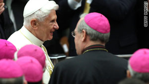 The women have urged the pope to revisit what they describe as a man-made law.