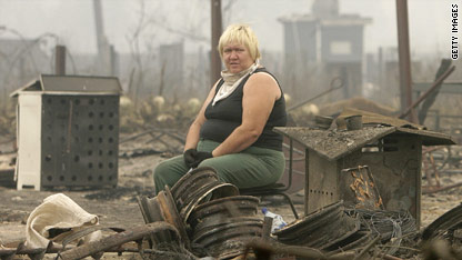 Russian wildfires leave 28 dead