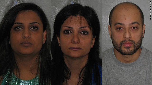 Fatima Hagnegat, Marohkh Jamali and Rasoul Gholampour all pleaded guilty to the trafficking charges.