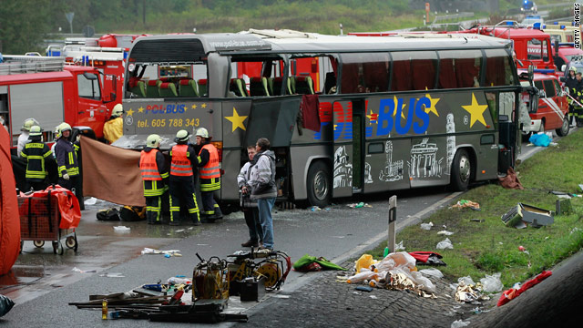 12 Dead In Bus Crash In Germany