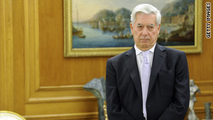 Mario Vargas Llosa's best known novels include "The Green House" and "The War of the End of the World."