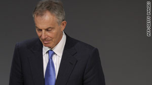 Former British Prime Minister Tony Blair gave evidence before a committee probing the Iraq war in January.