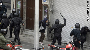 Iranian authorities have cracked down on dissent since the June presidential election.