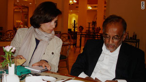 Dr. Nasser al-Awlaki, shown last month in an interview with CNN, says his son is not a member of al Qaeda.