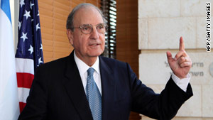 George Mitchell is the U.S. special envoy to the Middle East. Sources say his latest scheduled trip is now on hold.
