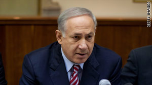 Israeli Prime Minister Benjamin Netanyahu speaks at the Cabinet meeting on Sunday in Jerusalem.