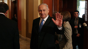 Israeli Prime Minister Benjamin Netanyahu met with Barack Obama on Tuesday.