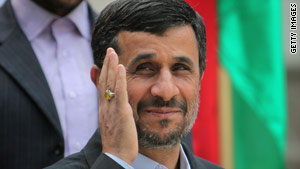 Iranian President Mahmoud Ahmadinejad calls for cooperation between the Islamic republic and the United States.