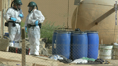 Hussein's nuclear plants dismantled