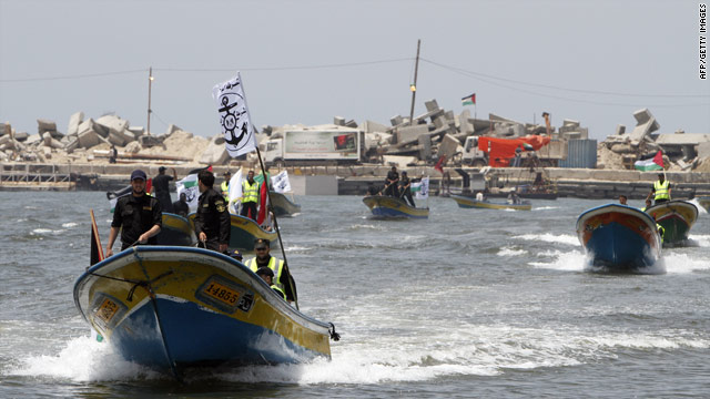 Convoy Of Ships Heads To Gaza In Attempt To Break Blockade