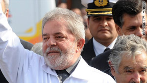 President Luiz Ignacio Lula da Silva's government recently participated in talks with Iran on its nuclear program.