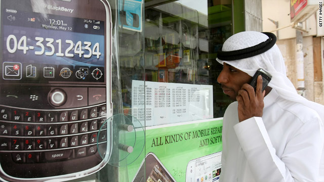The UAE has stated it will suspend key BlackBerry services from October.