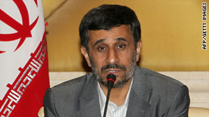 Iranian President Mahmoud Ahmadinejad said direct talks between Israel and the Palestinian Authority would fail.