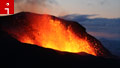 200 meters from an erupting volcano