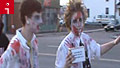 Zombie walkers stagger for charity