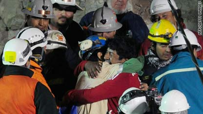 More Chilean miners rescued
